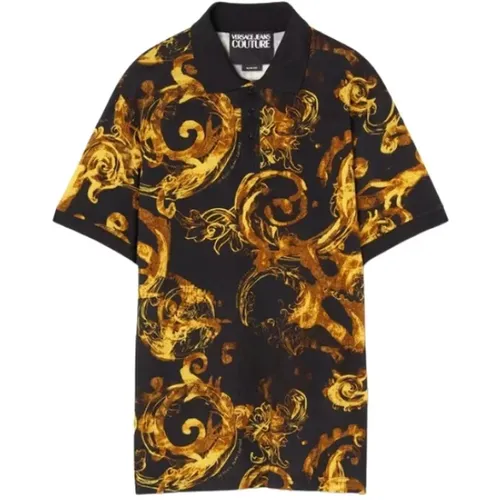 Polo Shirts , male, Sizes: M, S - Versace Jeans Couture - Modalova