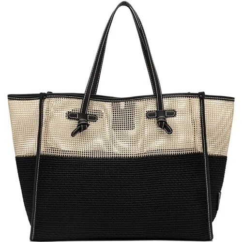 Marcella Mesh Shopping Bag , female, Sizes: ONE SIZE - Gianni Chiarini - Modalova