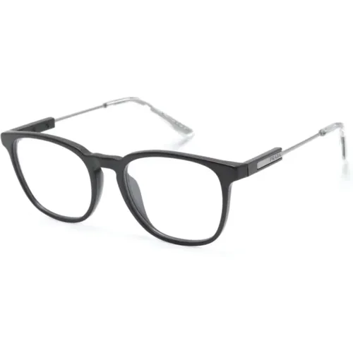 Klassische Schwarze Optische Brille - Prada - Modalova