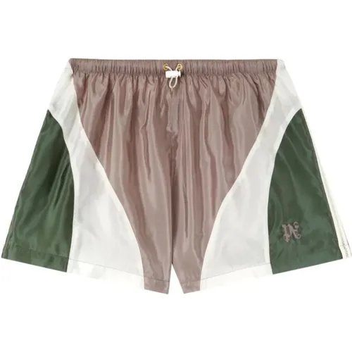 Monogram CB Running Shorts , female, Sizes: XS - Palm Angels - Modalova