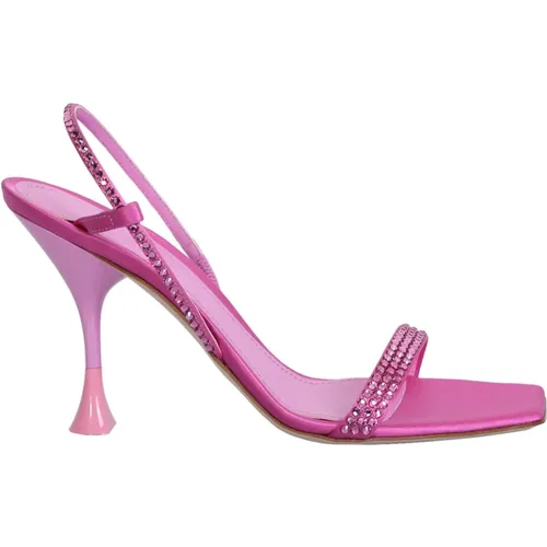 Fuxia Eloise Strass Sandalen , Damen, Größe: 38 EU - 3JUIN - Modalova