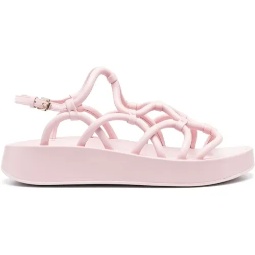 Venus Plateau Riemchensandalen , Damen, Größe: 36 EU - Ash - Modalova