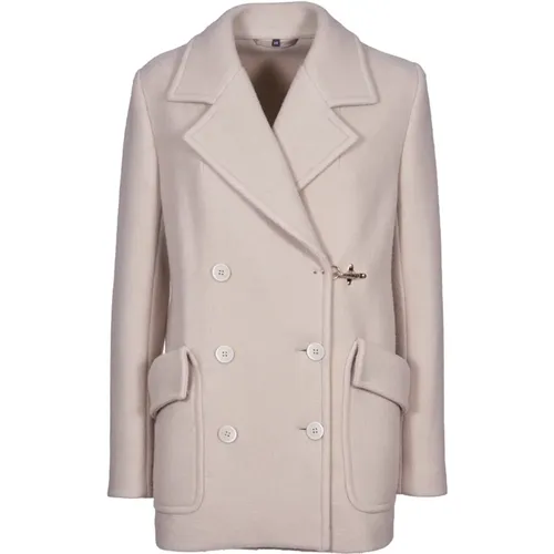 Brauner Woll-Kaschmir-Peacoat Fay - Fay - Modalova