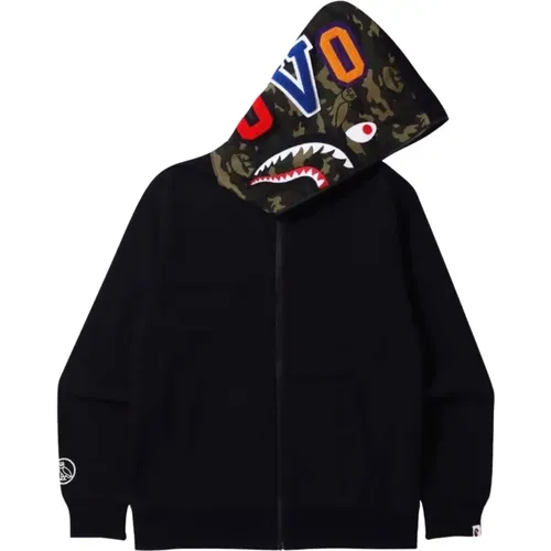 Limited Edition Camo Reversible Hoodie , male, Sizes: XL, L, 2XL, M - A Bathing APE - Modalova