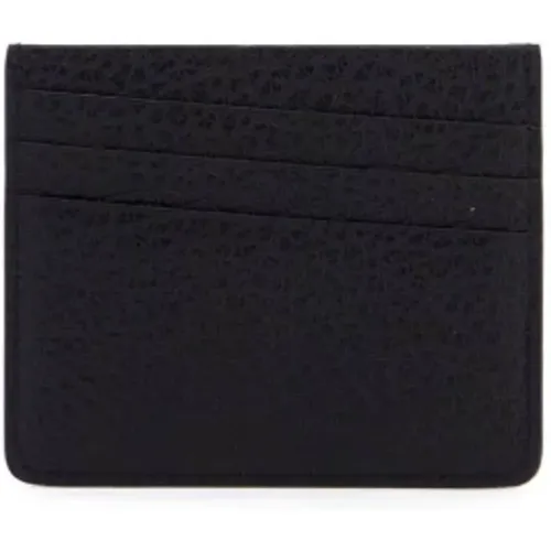 Four Stitches Leather Card Holder , female, Sizes: ONE SIZE - Maison Margiela - Modalova