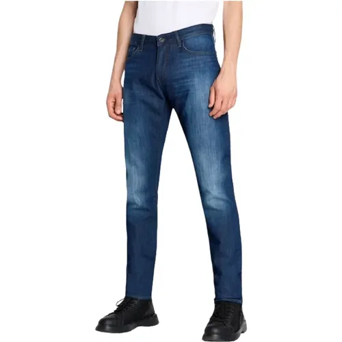 Skinny Fit Jeans , male, Sizes: W36, W32, W31, W30 - Armani Exchange - Modalova