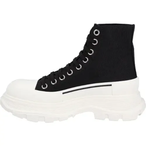 Canvas boots , female, Sizes: 7 UK, 4 UK, 5 UK, 3 UK, 6 UK - alexander mcqueen - Modalova