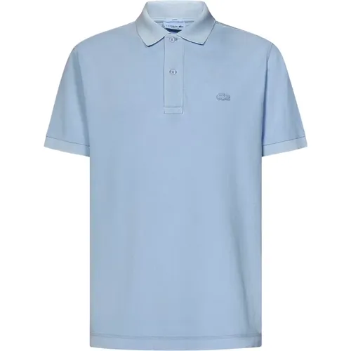 T-shirts and Polos Clear , male, Sizes: L - Lacoste - Modalova