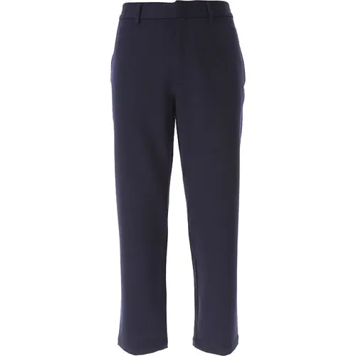 Blaue Marineblaue Hose mit Reißverschluss , Herren, Größe: L - Emporio Armani - Modalova