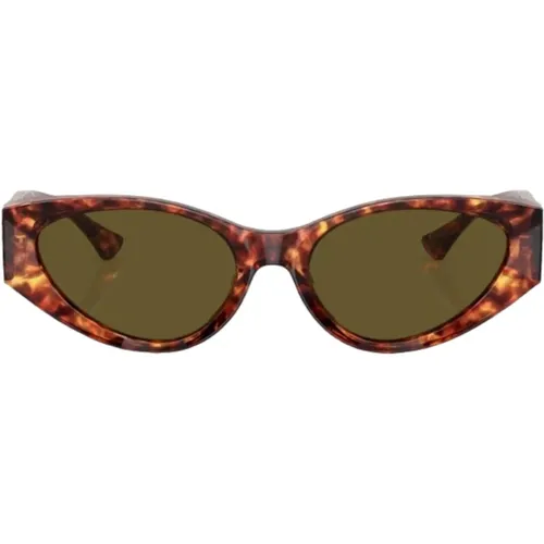 Cat-Eye Sunglasses , female, Sizes: 55 MM - Versace - Modalova