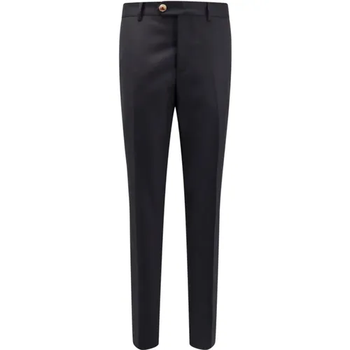 Wool Trousers Zip Button Closure , male, Sizes: L, XL - BRUNELLO CUCINELLI - Modalova