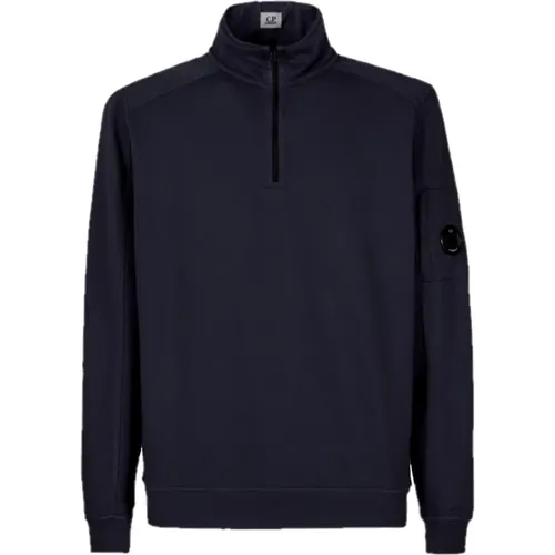 Light Fleece Half Zip Sweatshirt , male, Sizes: S, 2XL, M, XL - C.P. Company - Modalova