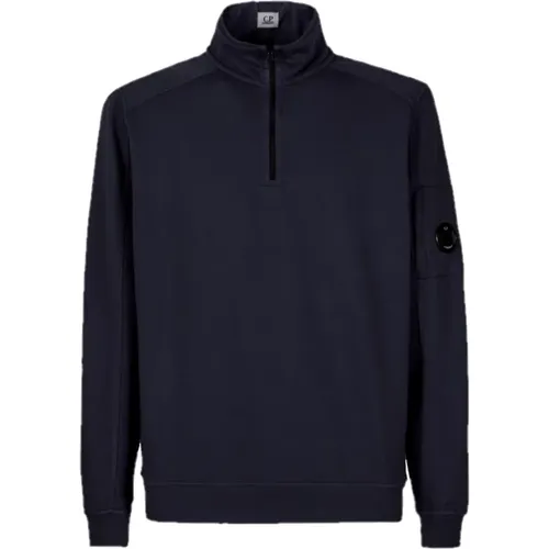 Light Fleece Half Zip Sweatshirt , male, Sizes: S, XL - C.P. Company - Modalova