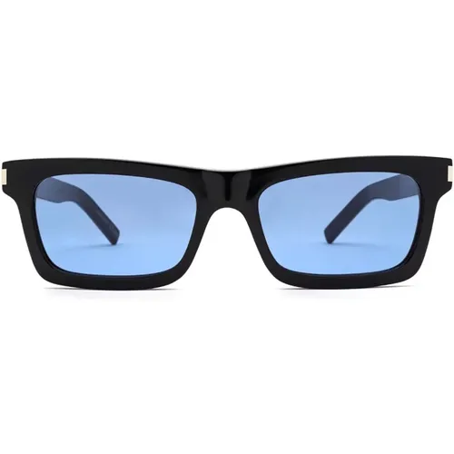 Schwarze Sonnenbrille für Frauen , Damen, Größe: 54 MM - Saint Laurent - Modalova