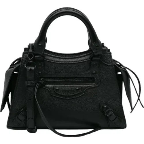 Pre-owned Leather handbags , female, Sizes: ONE SIZE - Balenciaga Vintage - Modalova