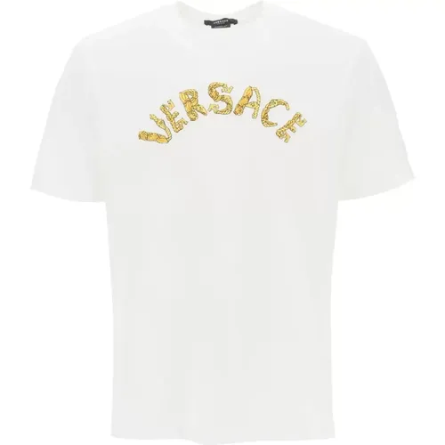 Klassisches T-Shirt Versace - Versace - Modalova