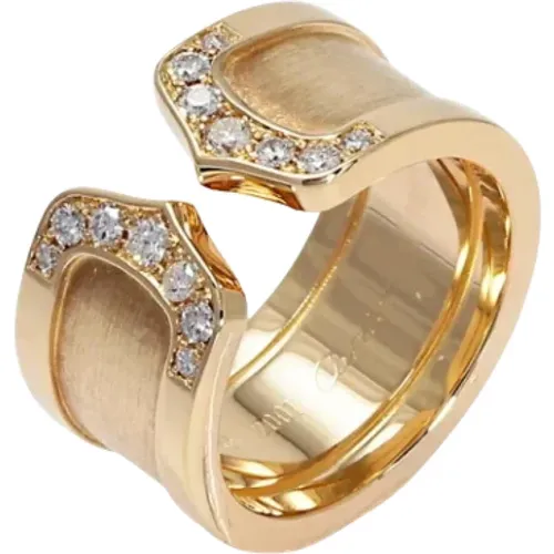 Pre-owned Gold rings , female, Sizes: ONE SIZE - Cartier Vintage - Modalova