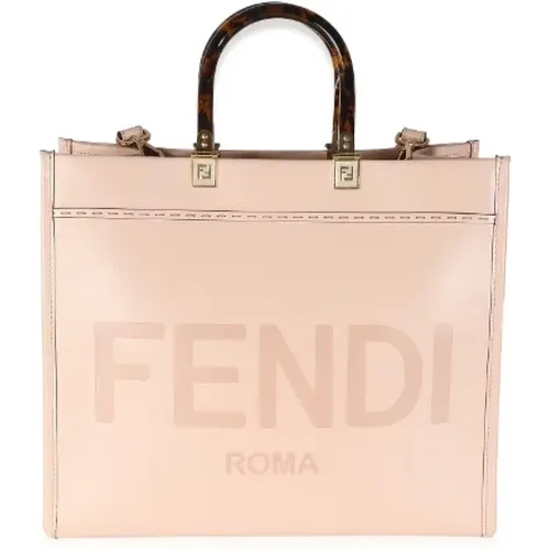 Pre-owned Leather totes , female, Sizes: ONE SIZE - Fendi Vintage - Modalova