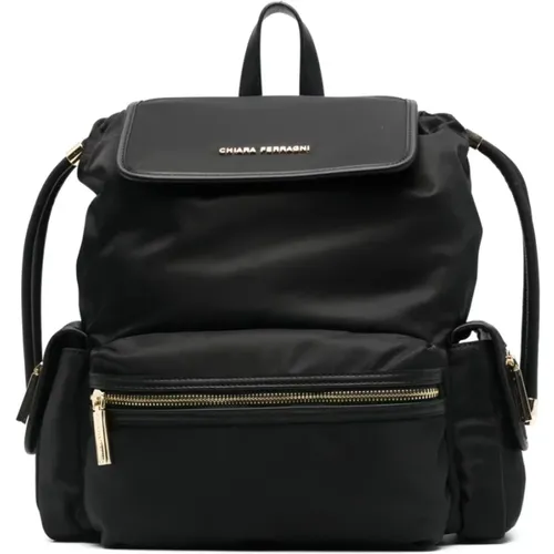Womens Bags Bucket Bag Backpack Ss24 , female, Sizes: ONE SIZE - Chiara Ferragni Collection - Modalova
