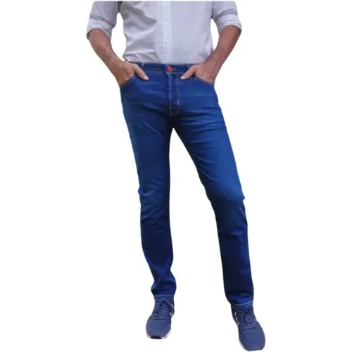 Slim Fit Jeans , Herren, Größe: W35 - Jacob Cohën - Modalova