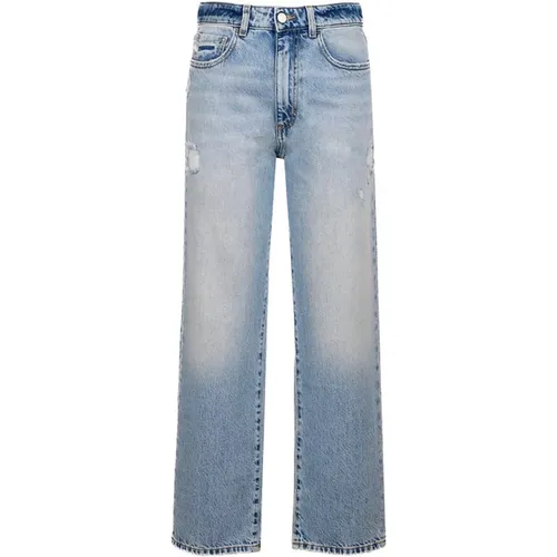 Gerades Jeans , Damen, Größe: W28 - Icon Denim - Modalova