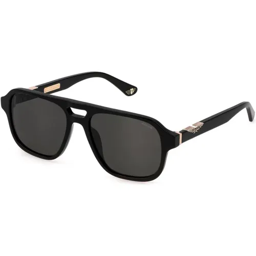 Origins Polarized Sunglasses Grey , male, Sizes: 56 MM - Police - Modalova