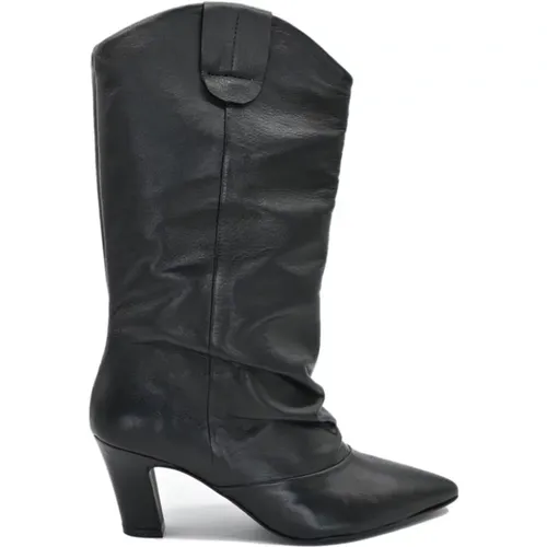 Leather Boots - Jjid240000023 , female, Sizes: 5 UK, 3 UK, 6 UK - Janet & Janet - Modalova