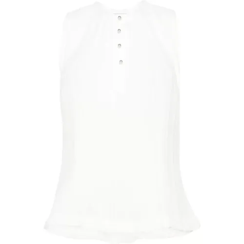 Top with True-to-Size Fit , female, Sizes: S, XS - Lanvin - Modalova