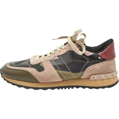 Pre-owned Leather sneakers , female, Sizes: 7 UK - Valentino Vintage - Modalova