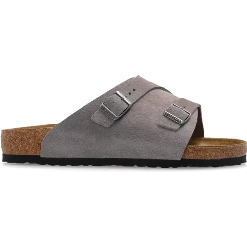 Zurich BS Slides , Herren, Größe: 39 EU - Birkenstock - Modalova