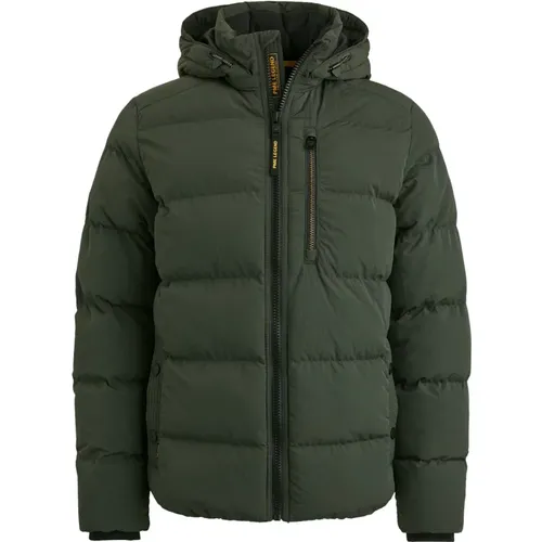 Kurze Crunchy Jacke Synthetischer Stil , Herren, Größe: 2XL - PME Legend - Modalova