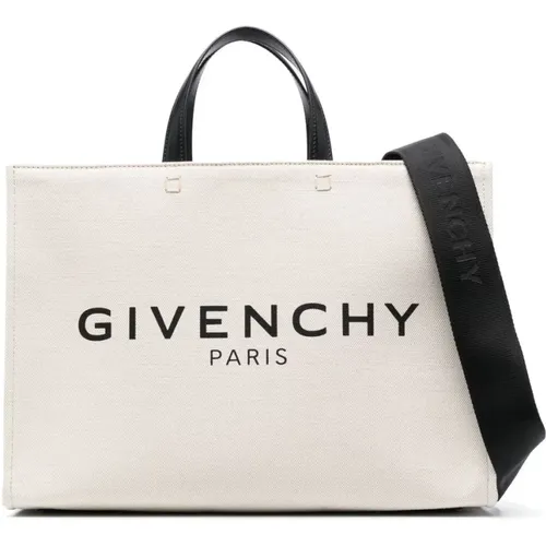 Taschen - Stilvolle Kollektion, Canvas Tote Tasche mit Logo-Print,Tote Bags - Givenchy - Modalova