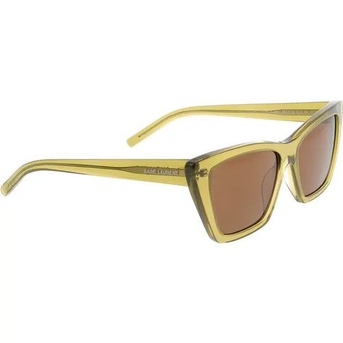 Klassische Sonnenbrille - Saint Laurent - Modalova