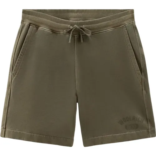 Short - Cfwosh0060Mrut3686 , Herren, Größe: XL - Woolrich - Modalova