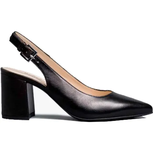 Slingback Décolleté Shoes , female, Sizes: 6 UK, 4 UK - Nerogiardini - Modalova