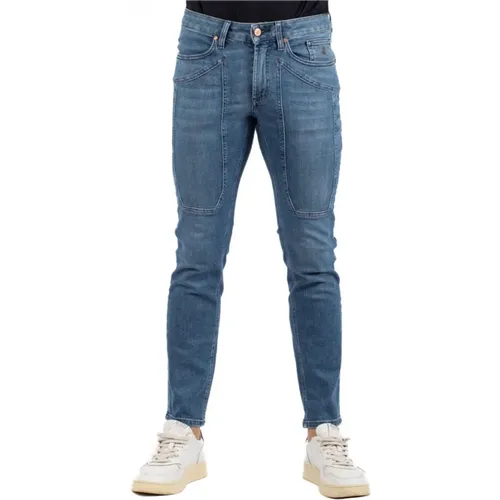 Mens Denim Jeans , male, Sizes: W38, W33, W36, W31, W32 - Jeckerson - Modalova