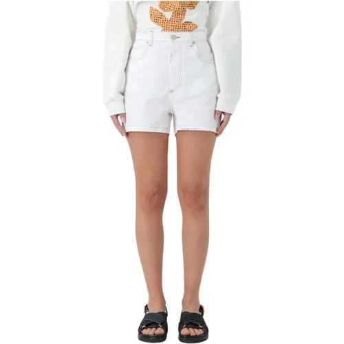 Weiße Denim Shorts,Stylische Hose - Marni - Modalova