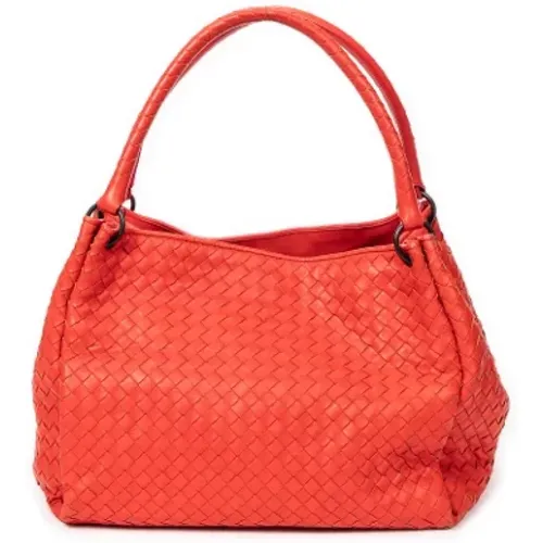 Pre-owned Leather shoulder-bags , female, Sizes: ONE SIZE - Bottega Veneta Vintage - Modalova