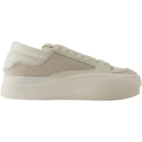 Leder sneakers , Damen, Größe: 44 EU - Y-3 - Modalova