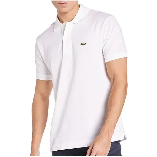 Klassisches Polo-Shirt - Weiß , Herren, Größe: M - Lacoste - Modalova