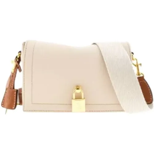 Locked Crossbody Mini Bag Magnolia , female, Sizes: ONE SIZE - Carolina Herrera - Modalova