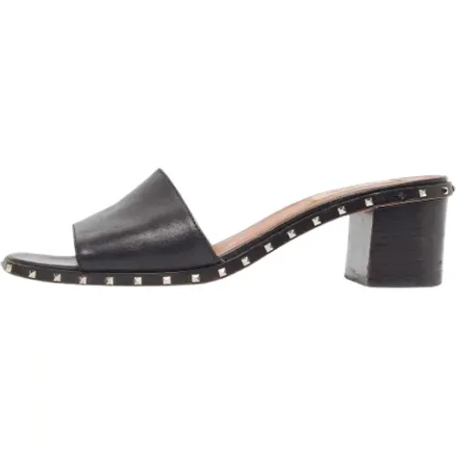 Pre-owned Leather sandals , female, Sizes: 6 UK - Valentino Vintage - Modalova