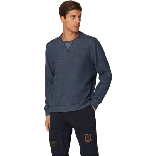 Stylish Felpas for Men , male, Sizes: XL - aeronautica militare - Modalova