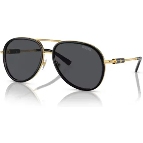Stylish Shield Sunglasses , unisex, Sizes: 60 MM - Versace - Modalova