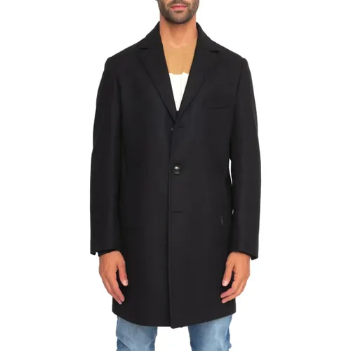 Single-Breasted Wool Coat , male, Sizes: XL - Liu Jo - Modalova