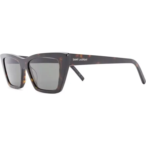 SL 276 Mica 002 Sunglasses , female, Sizes: 53 MM - Saint Laurent - Modalova
