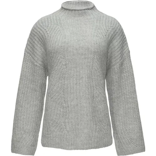 Alpaka Mix Relaxed Fit Pullover , Damen, Größe: S - s.Oliver - Modalova