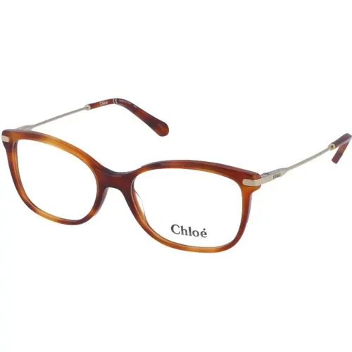Originale Brille mit 3-jähriger Garantie , Damen, Größe: 53 MM - Chloé - Modalova