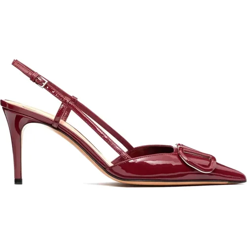 Elegant Slingback Sandals , female, Sizes: 4 1/2 UK, 4 UK - Valentino Garavani - Modalova