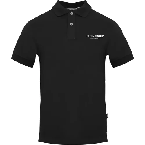 Kurzarm-Poloshirt aus Baumwolle , Herren, Größe: XL - Plein Sport - Modalova